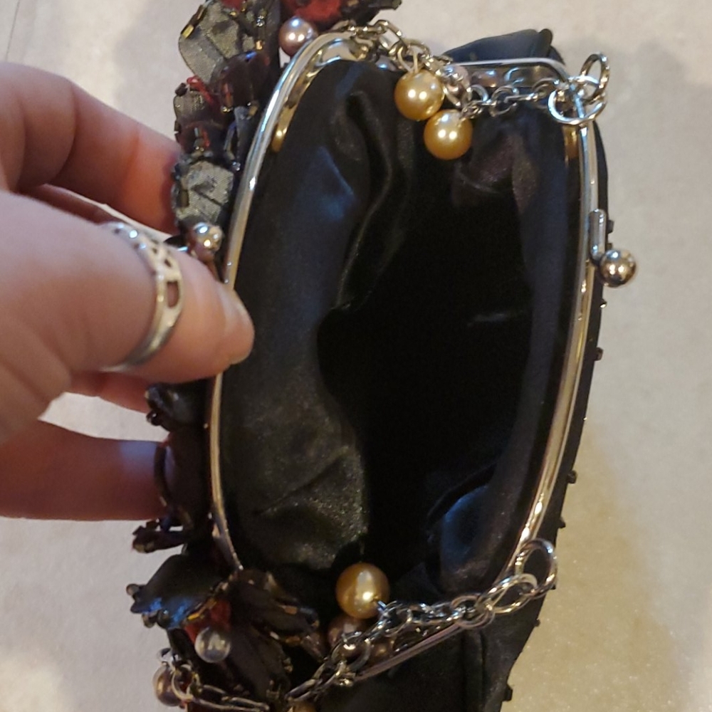 Cute black clutch - Picture 5 of 6
